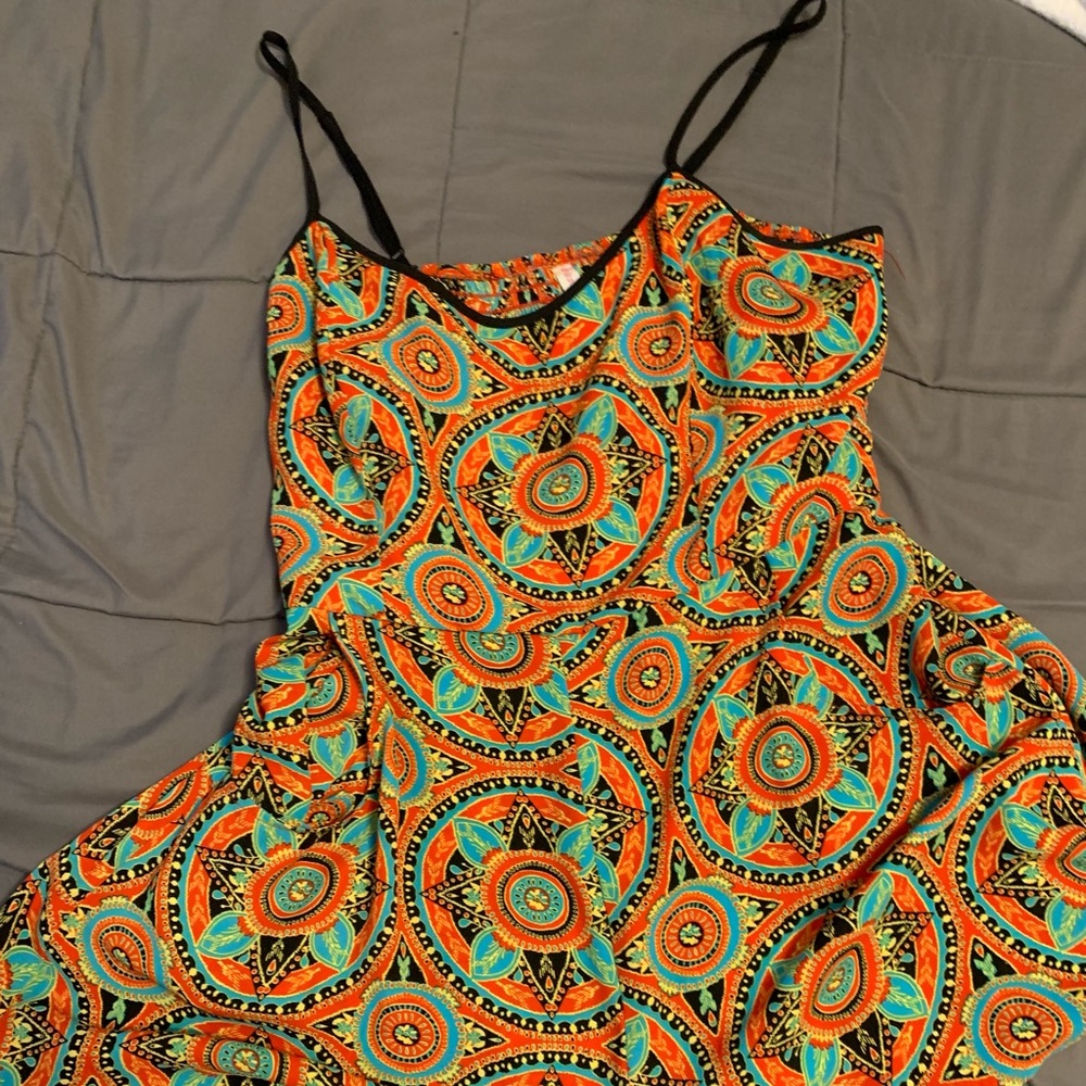 Orange romper